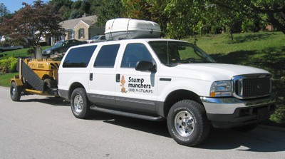 stump munchers vehicles